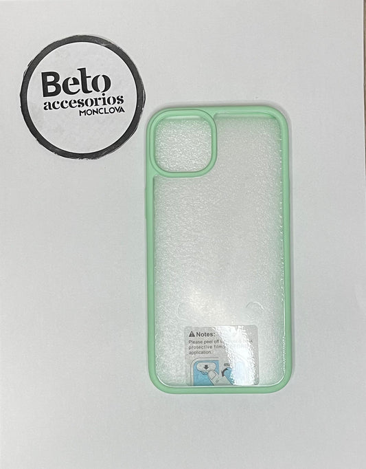 FUNDAS IPHONE Ghostic Invisible Case + Mica FULL Frame