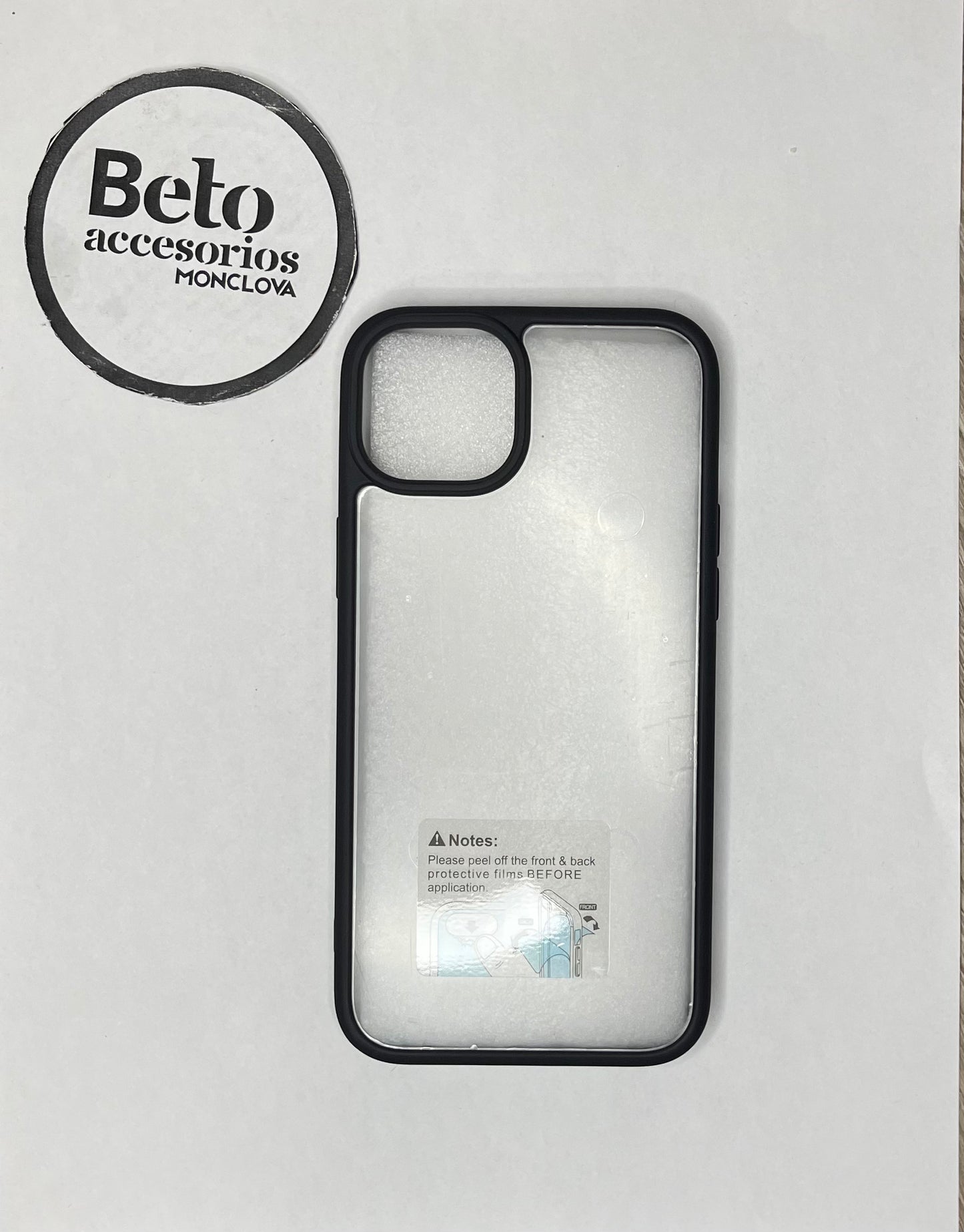FUNDAS IPHONE Ghostic Invisible Case + Mica FULL Frame
