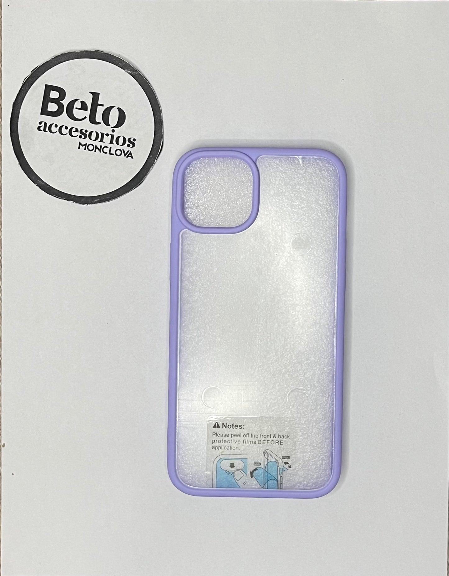 FUNDAS IPHONE Ghostic Invisible Case + Mica FULL Frame